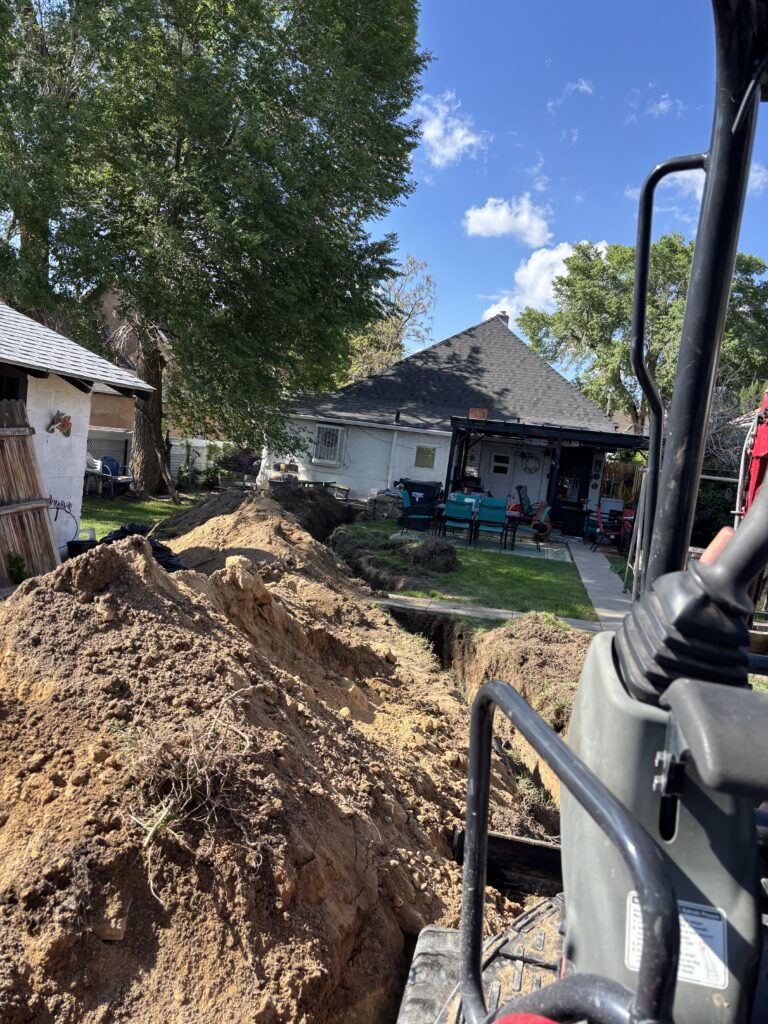 sewer line replacement